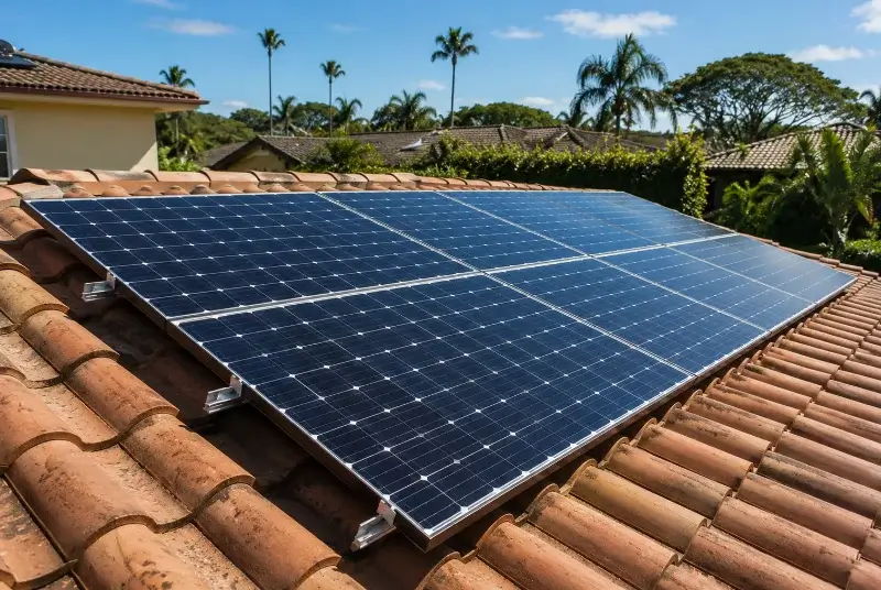 Installation de panneaux solaires à Romillé